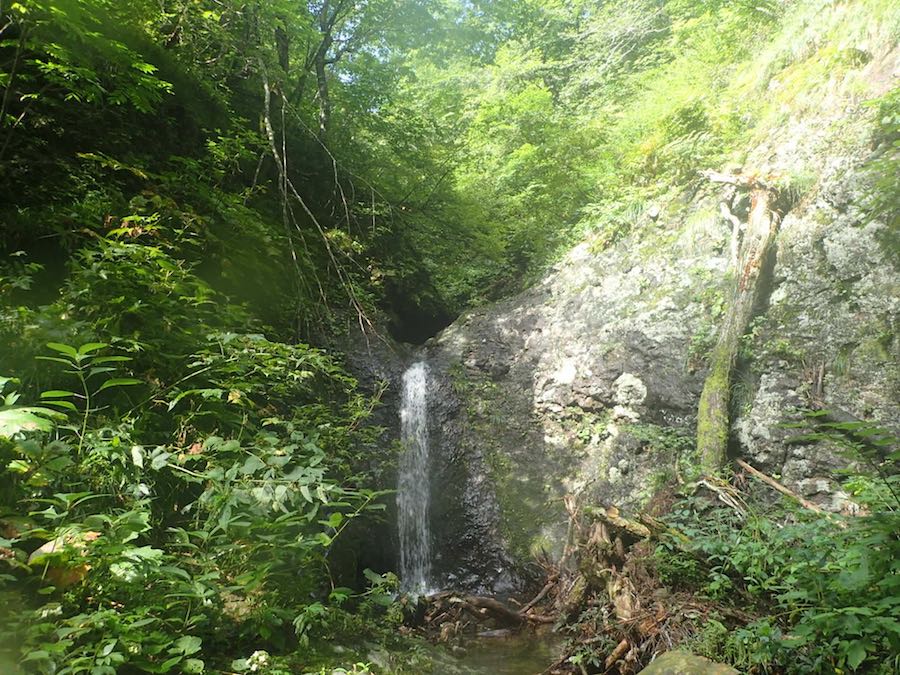 一条の滝　大行沢カケス沢